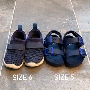 💙Cat & Jack baby sandal & shoe bundle